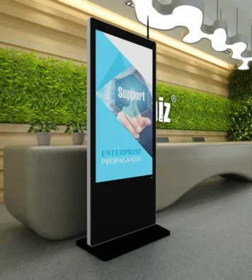 floor standing 55" interactive led screens