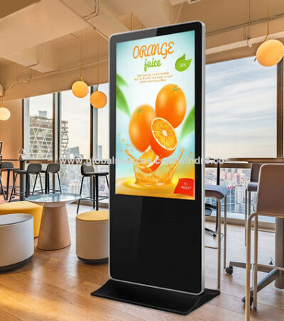 floor standing 55" interactive led screens