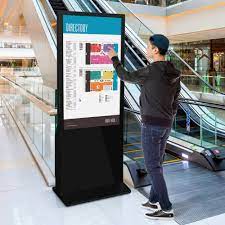 floor standing 55" interactive led screens