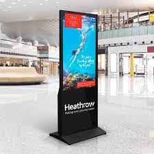 floor standing 55" interactive led screens
